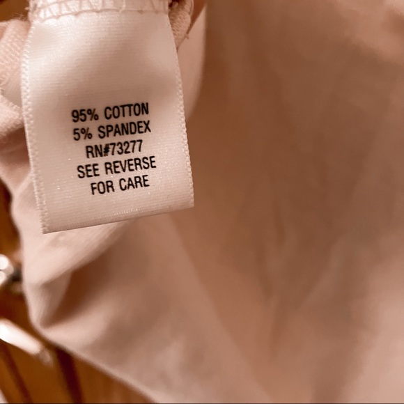 SONOMA life+style petite stretch light pink tank top size PM - Picture 3 of 6